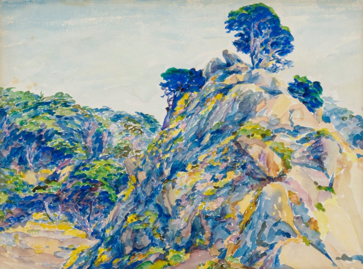 Point Lobos, slutningen af det 19.-begyndelsen af det 20. århundrede. af Ernest Haskell