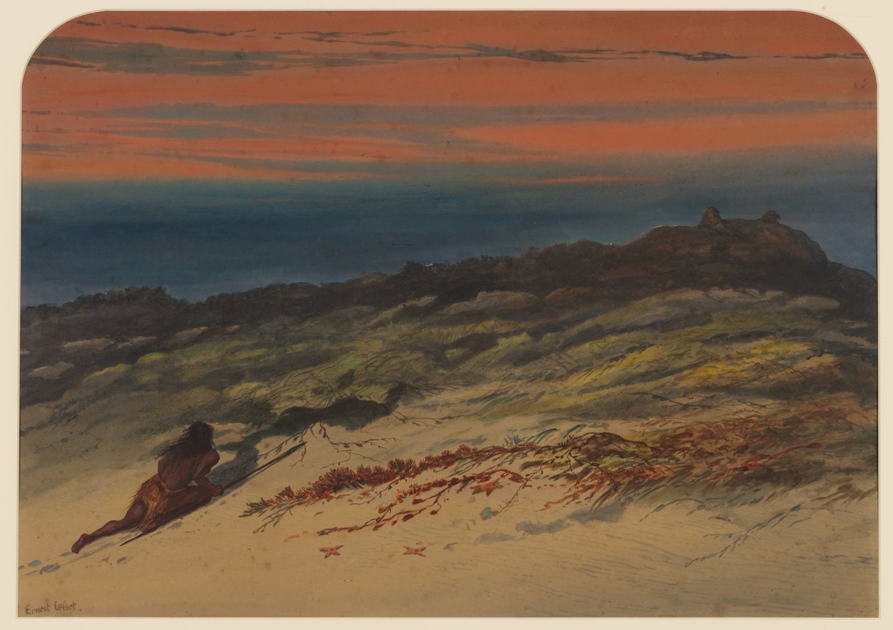 Jagt på sæler, 1871 af Ernest Henry Griset