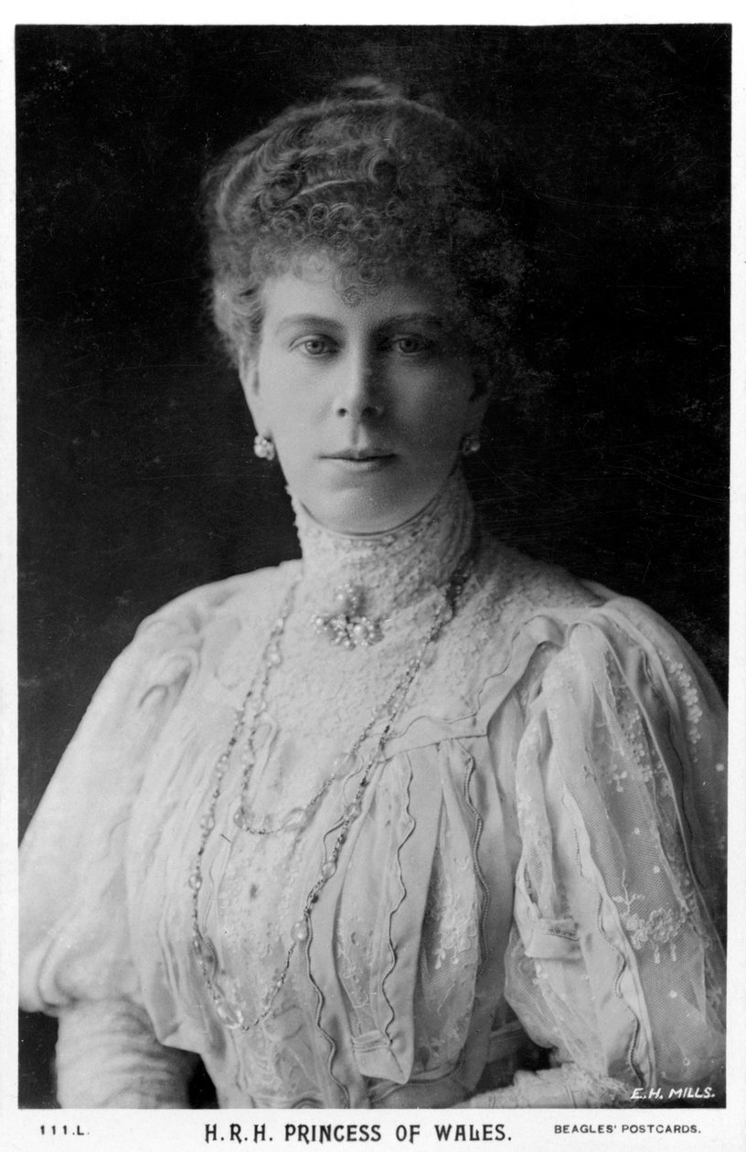 Mary, prinsesse af Wales, c1901-c1910. af Ernest Herbert Mills