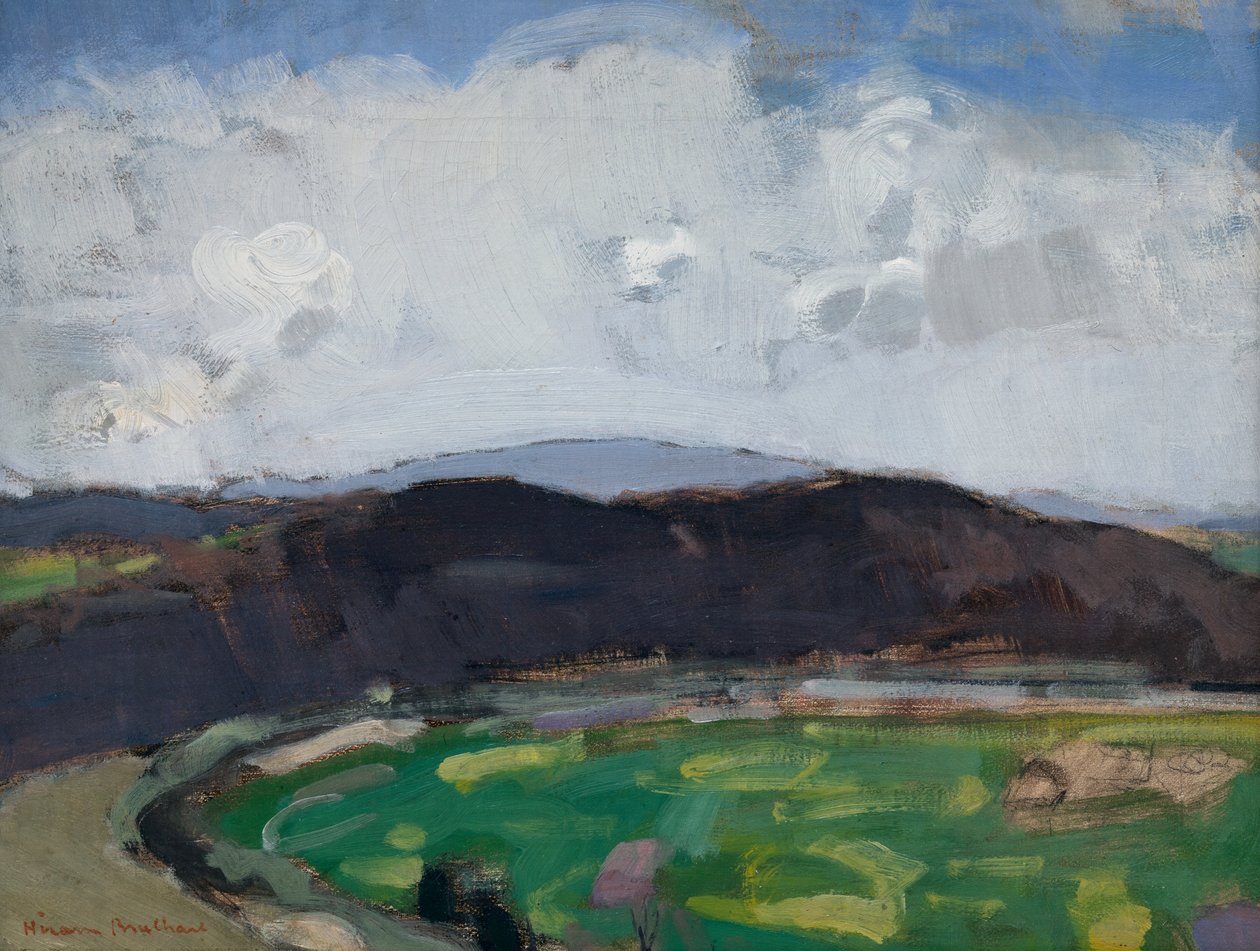 Pérolles-søen af Ernest Hiram Brülhart