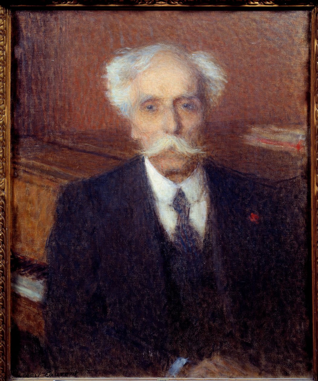 Portræt af Gabriel Faure (1845-1924) fransk komponist. Maleri af Ernest Laurent (1859-1929) af Ernest Joseph Laurent
