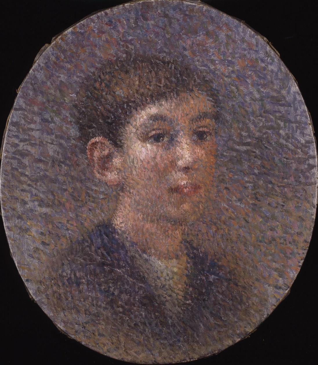 Portræt af en dreng, ukendt dato (olie på lærred) af Ernest L. Bonnotte
