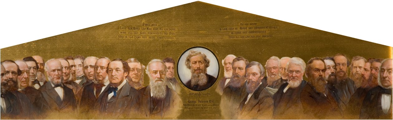George Dawson og hans venner, 1879. af Ernest Lancaster Thompson