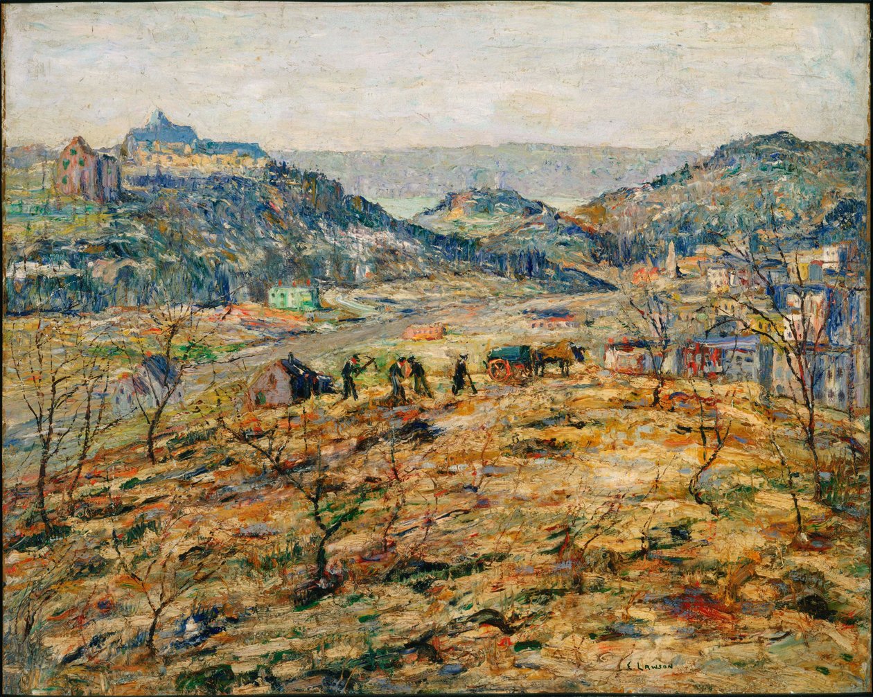 Byens forstæder af Ernest Lawson