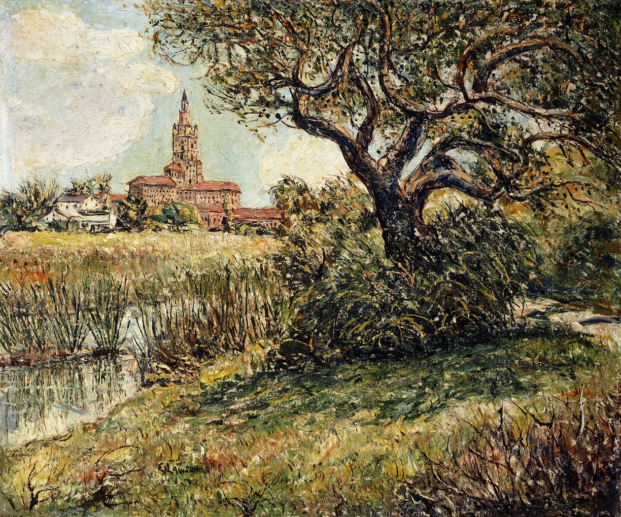 Biltmore Hotel af Ernest Lawson