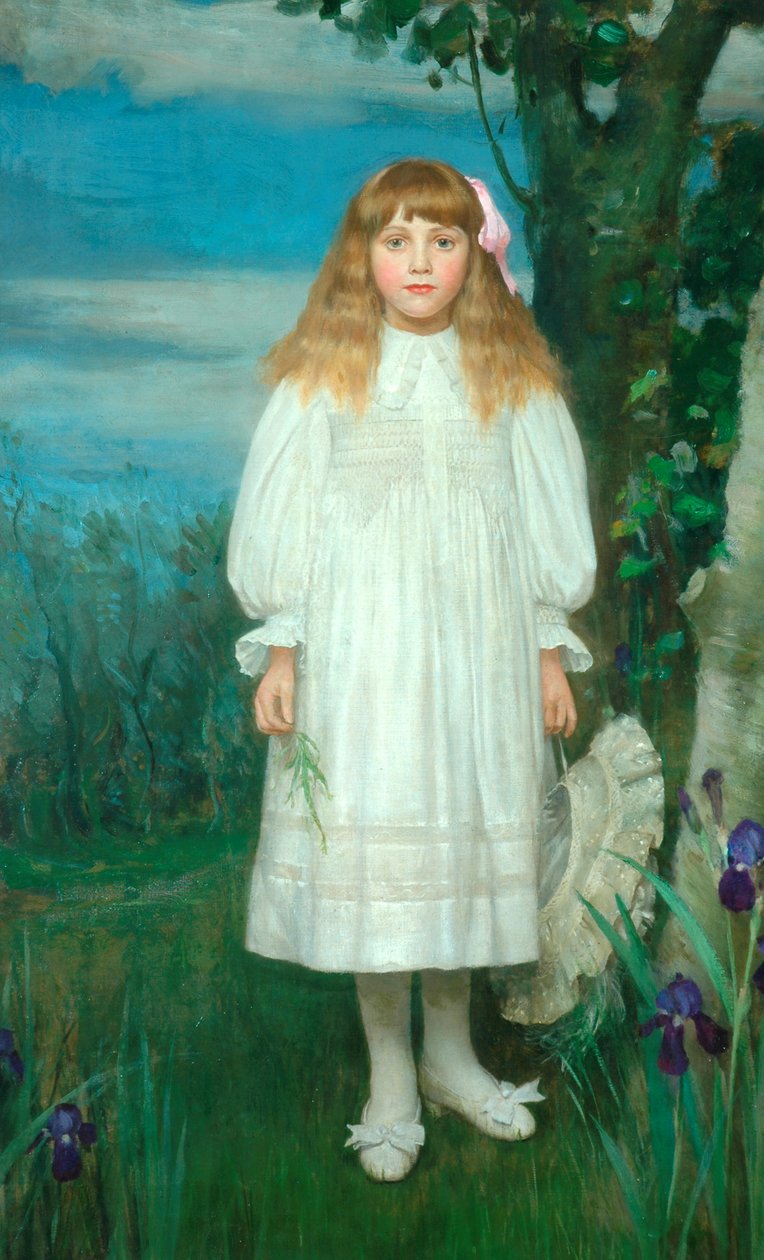 Miss Catherine Howard, ca. 1904 (olie på lærred) af Ernest Leopold Sichel