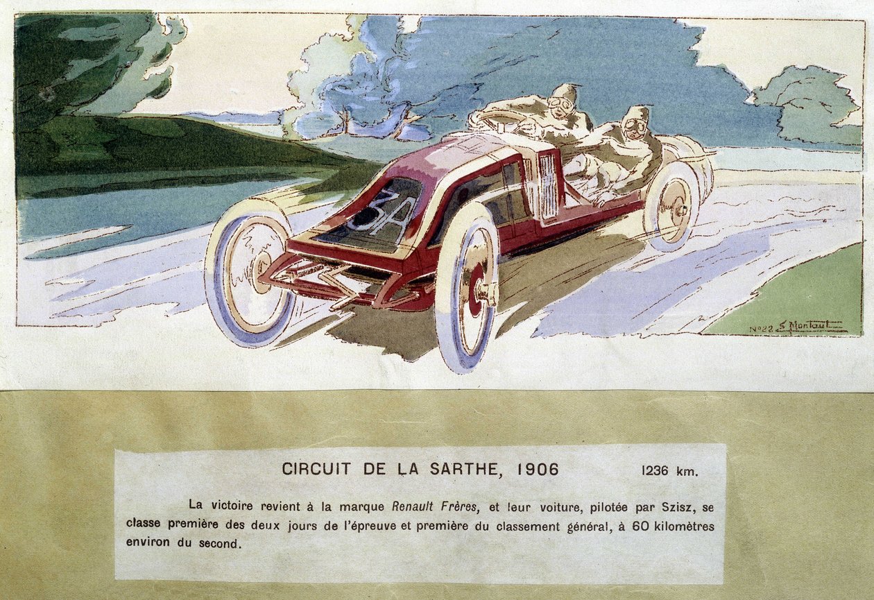 Circuit de La Sarthe af Ernest Montaut
