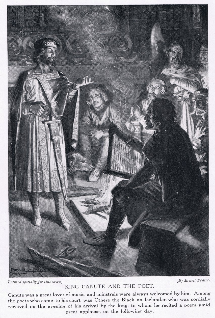 Kong Knud og digteren, 1920