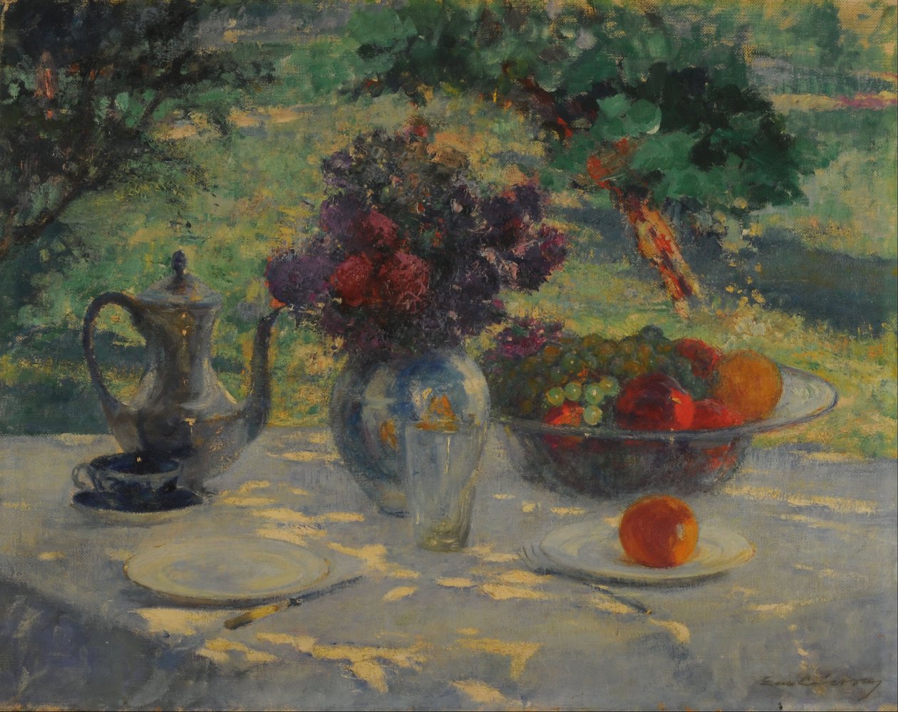 Stille natur af Ernesto DE LA Carcova