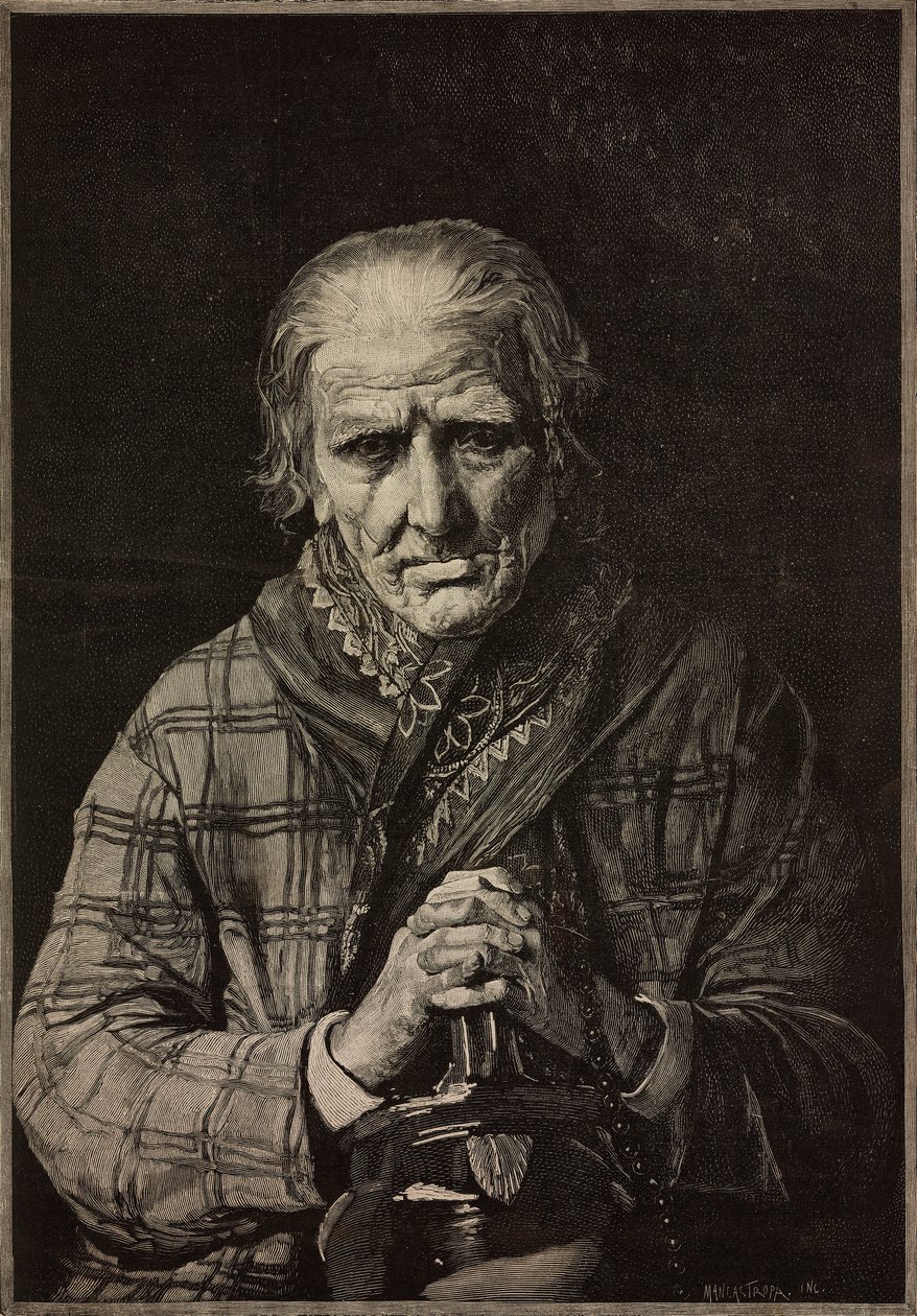 Winter, Galleria Pisani, gravering af Ernesto Mancastroppa fra maleri af professor E Grilli, fra L