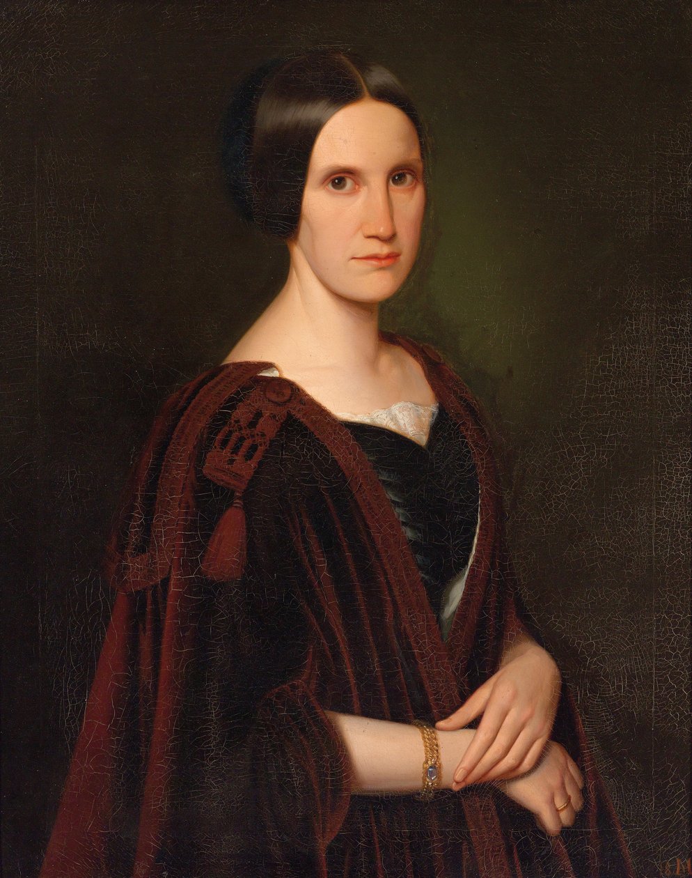 Portræt af Juliana von Fradeneck af Ernst Christian Moser