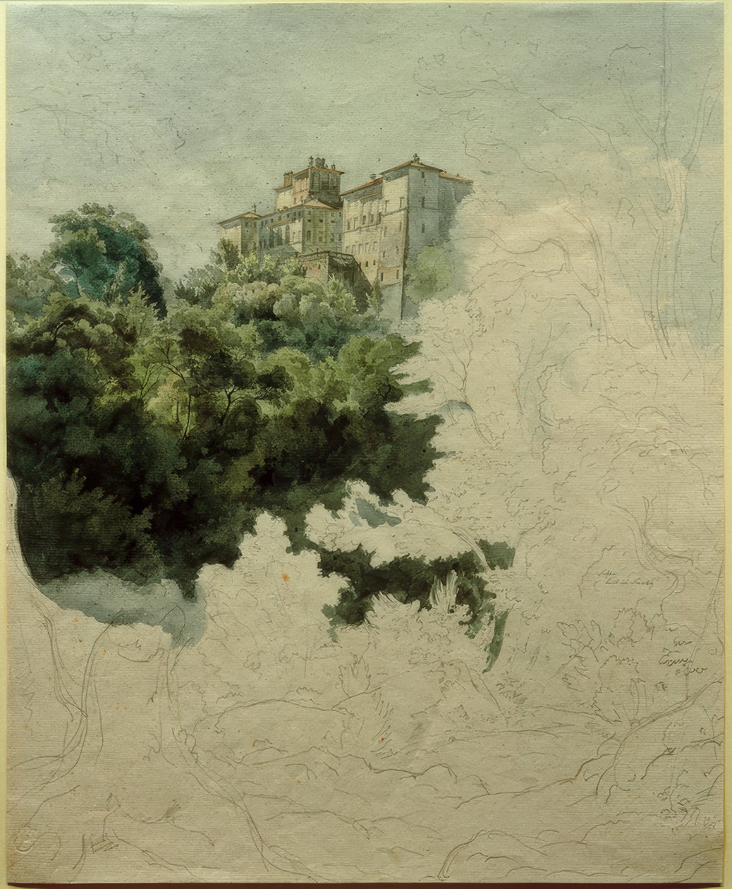 Villa Chigi i Ariccia af Ernst Fries
