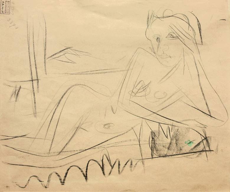 forår af Ernst Ludwig Kirchner