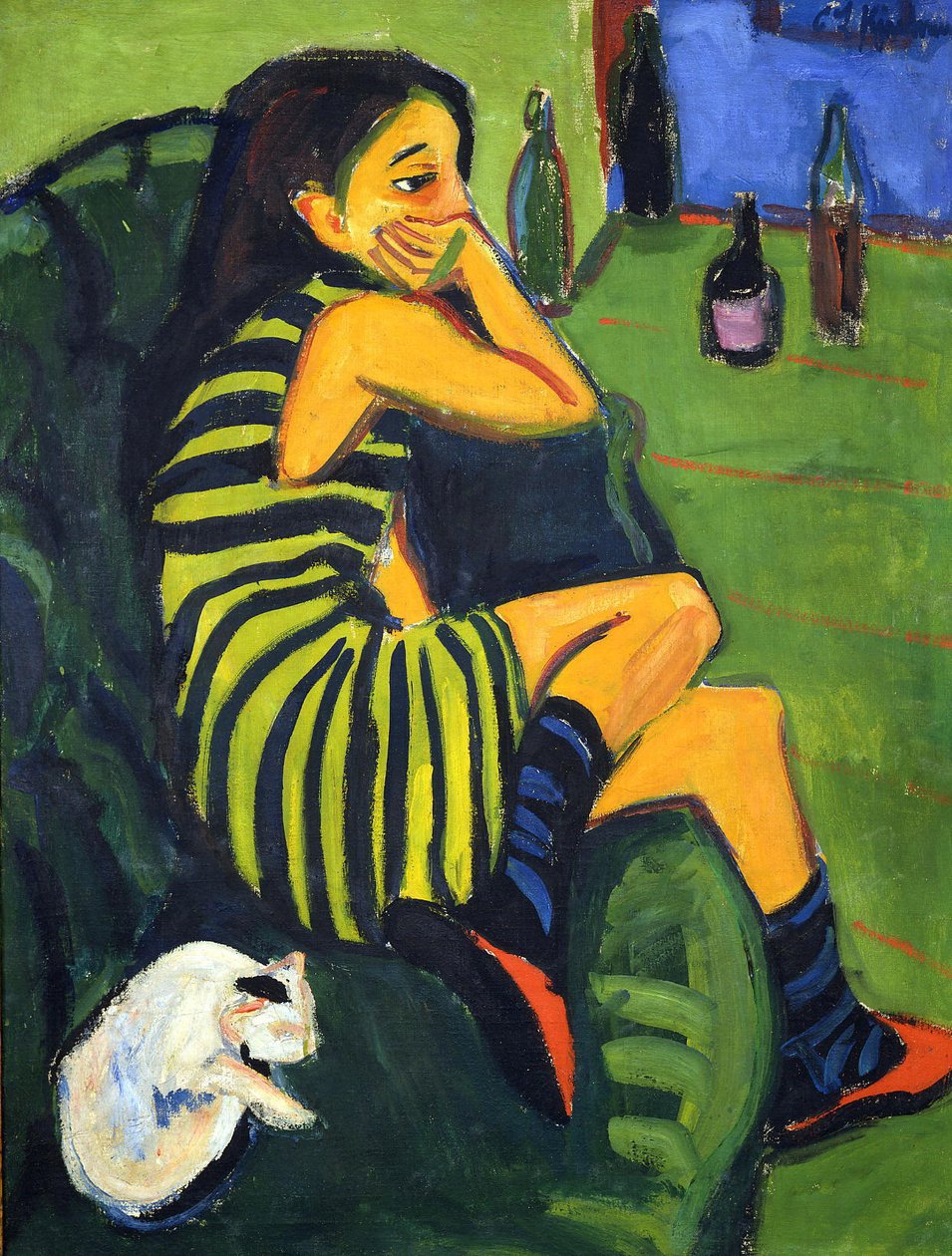 Kunstner (Marzella) af Ernst Ludwig Kirchner