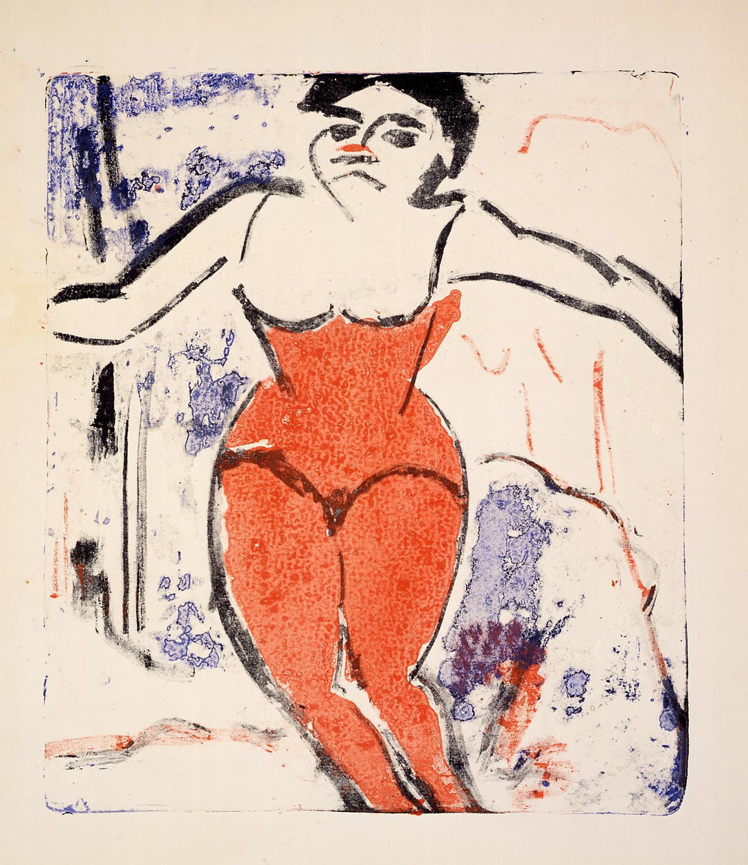 Beifall heischende Artistin af Ernst Ludwig Kirchner