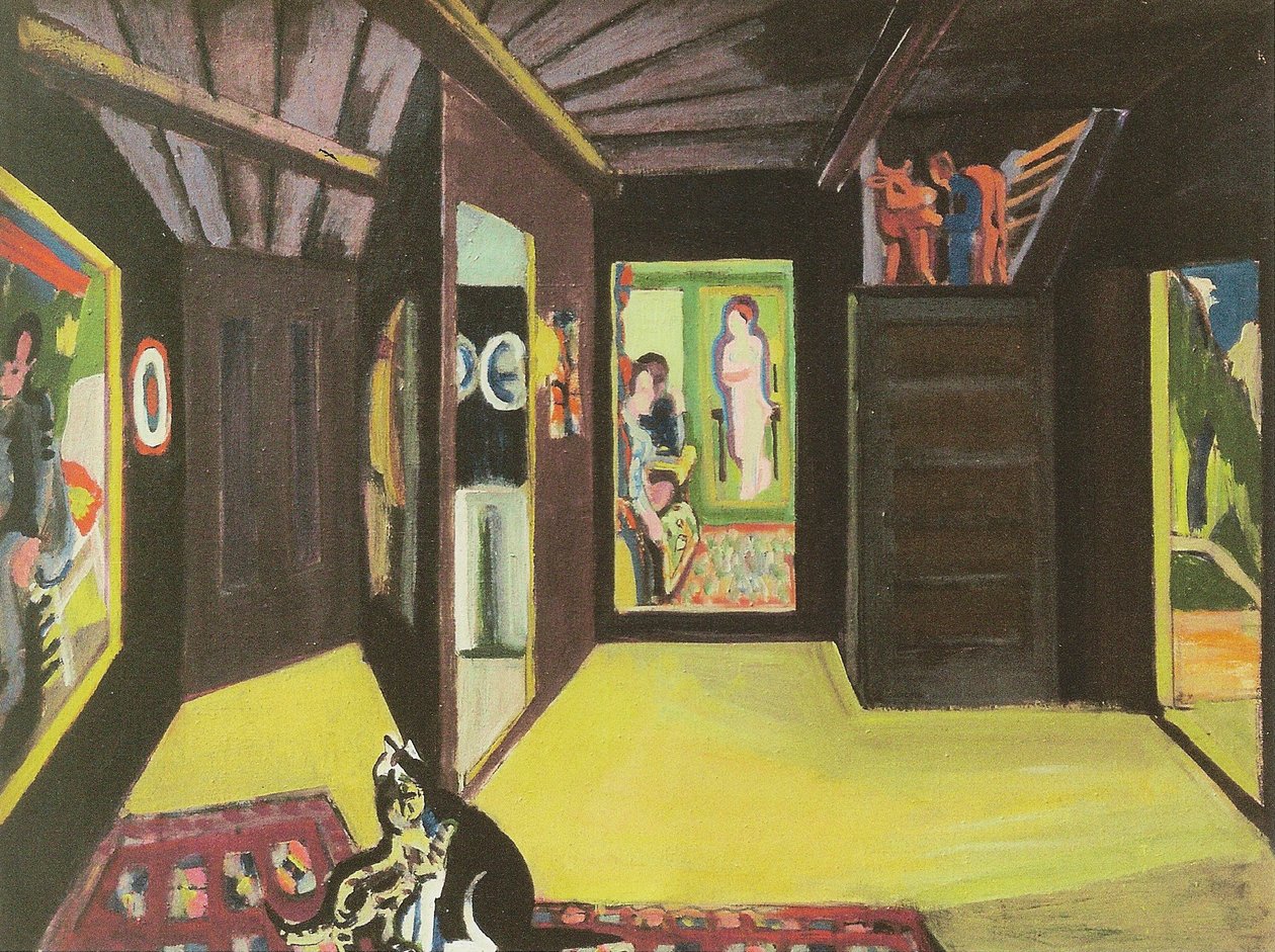 Bergatelier af Ernst Ludwig Kirchner