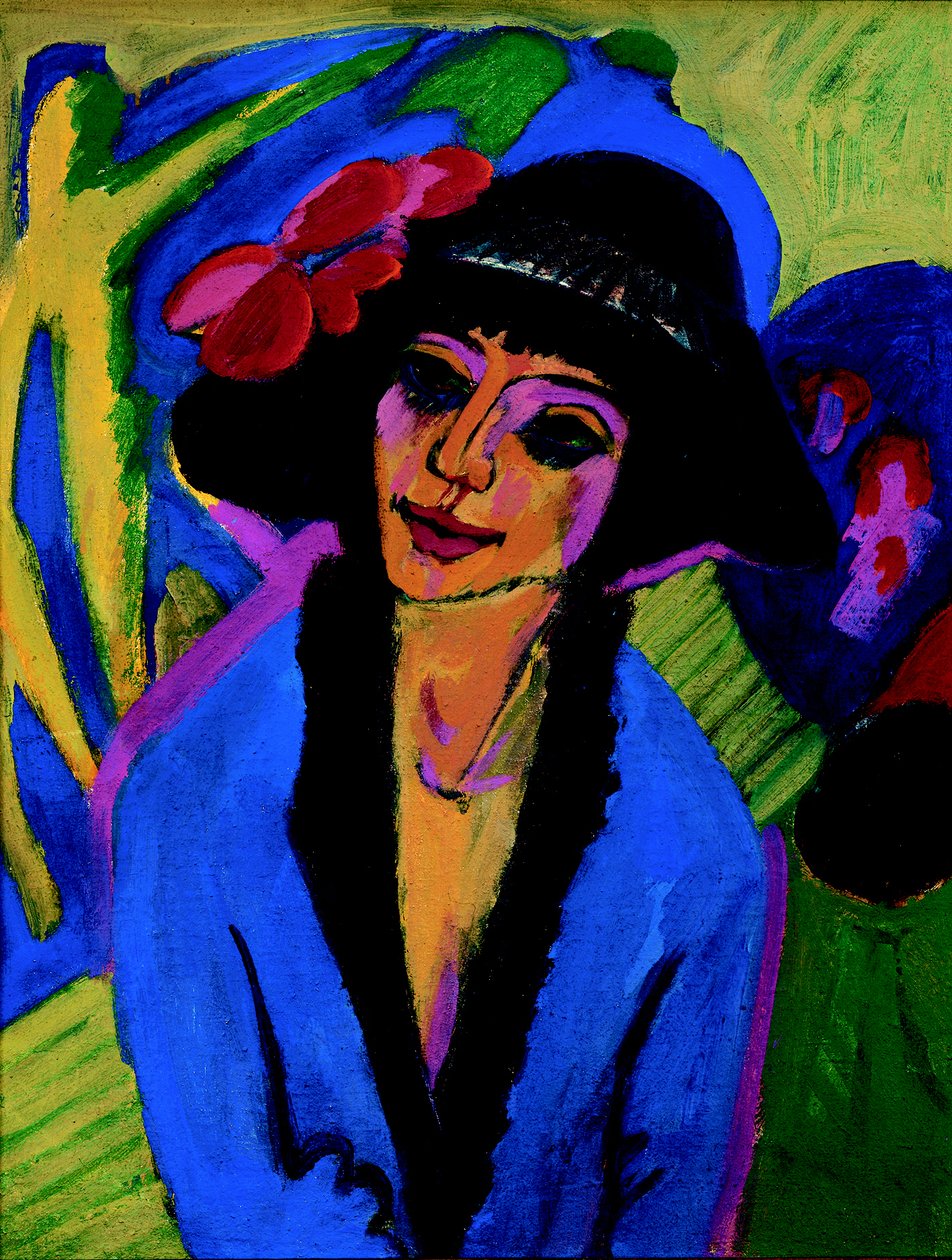 Portræt Gerda af Ernst Ludwig Kirchner