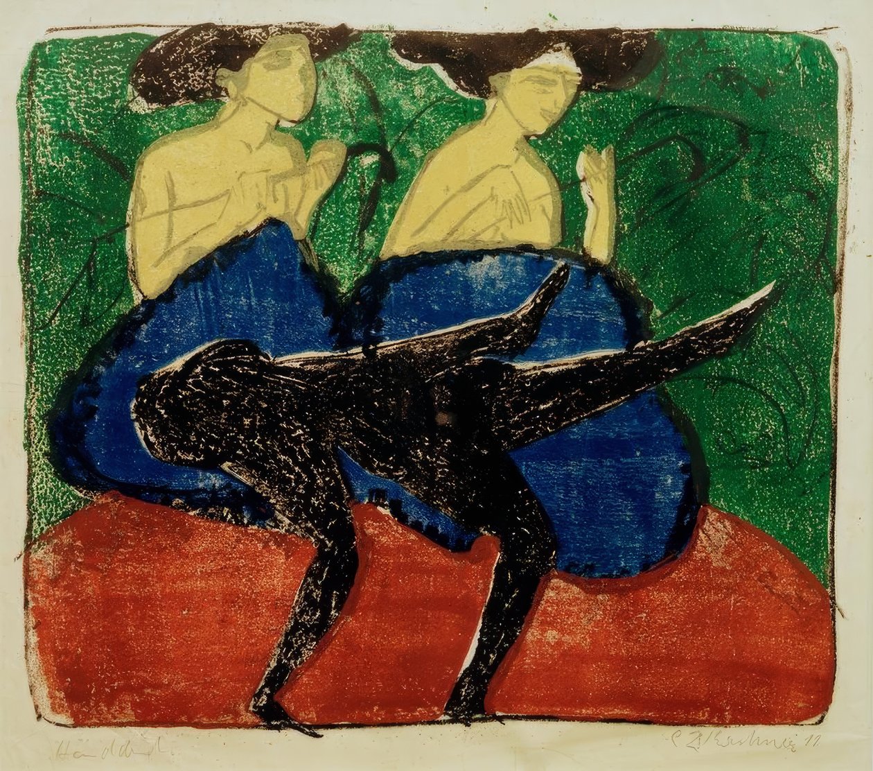 Kagevandring af Ernst Ludwig Kirchner
