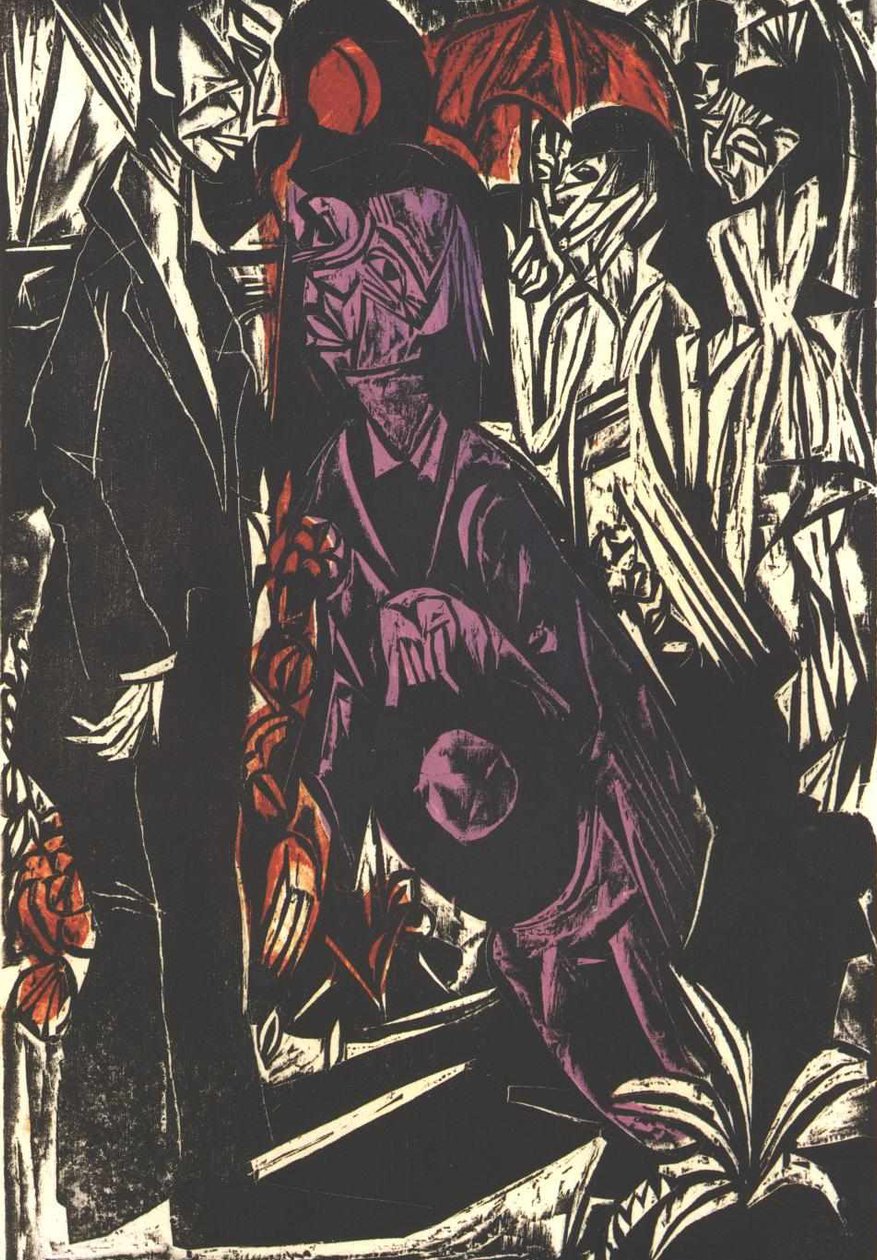 Salg af skyggen af Ernst Ludwig Kirchner
