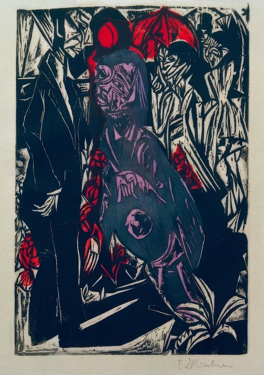 Sælger skyggen af Ernst Ludwig Kirchner