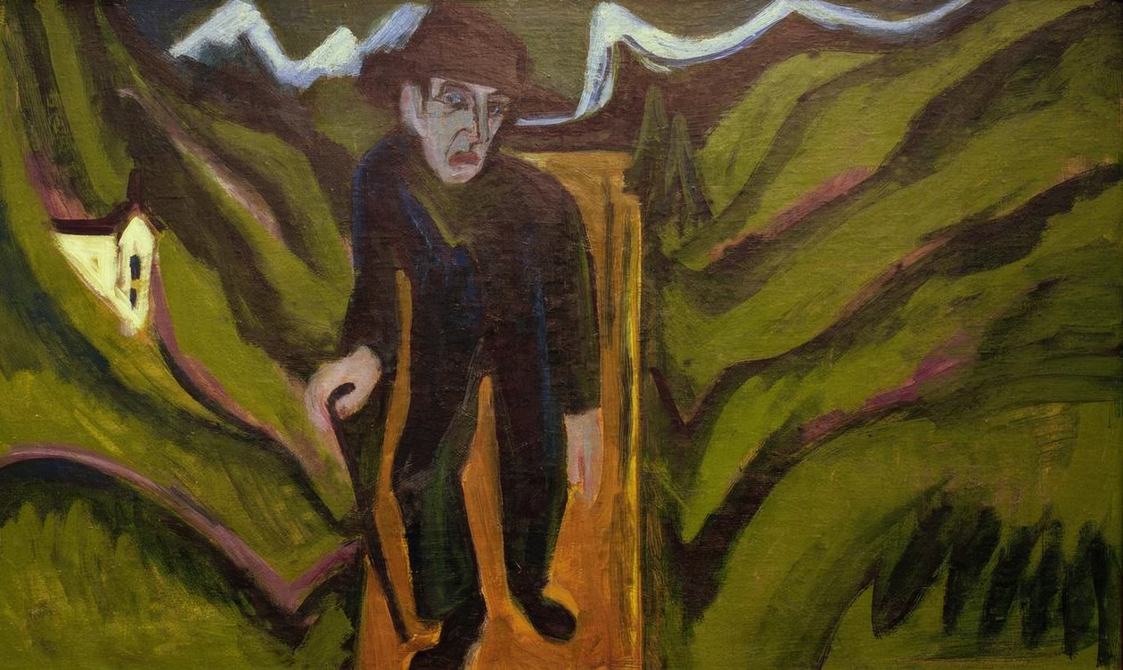 Vandreren af Ernst Ludwig Kirchner