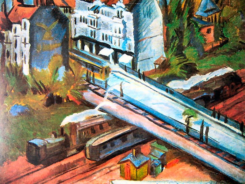 Vejledning om jernbaner af Ernst Ludwig Kirchner