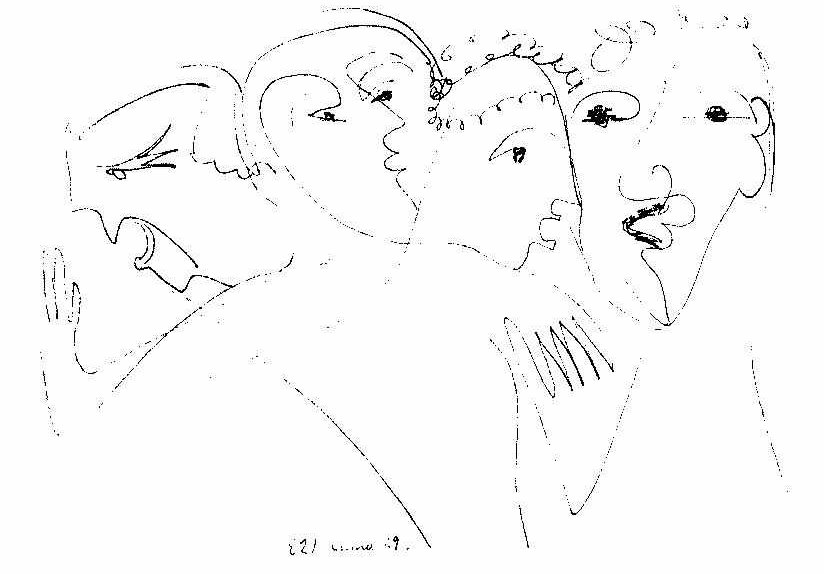 Spændte sind af Ernst Ludwig Kirchner
