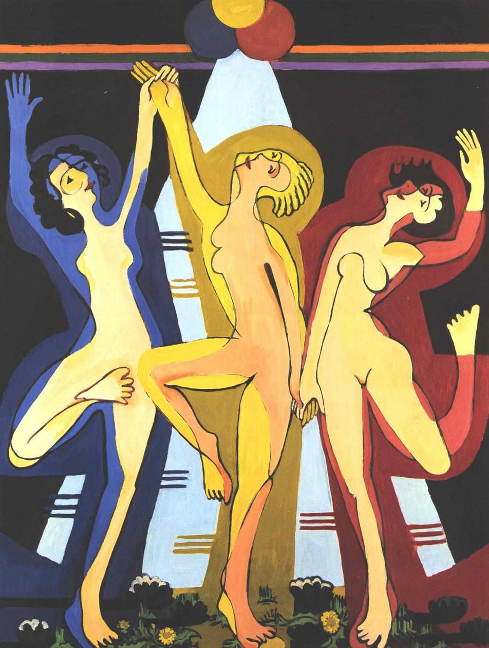 Farvedans af Ernst Ludwig Kirchner
