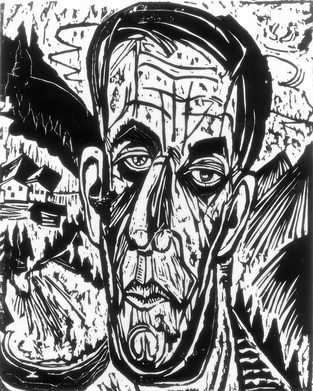 Henry van de Velde af Ernst Ludwig Kirchner