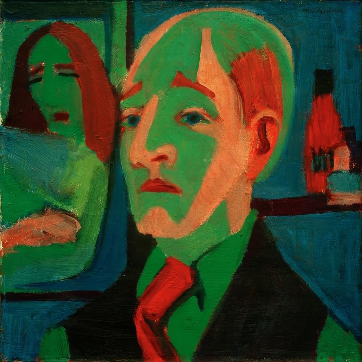 Jan Wiegers af Ernst Ludwig Kirchner
