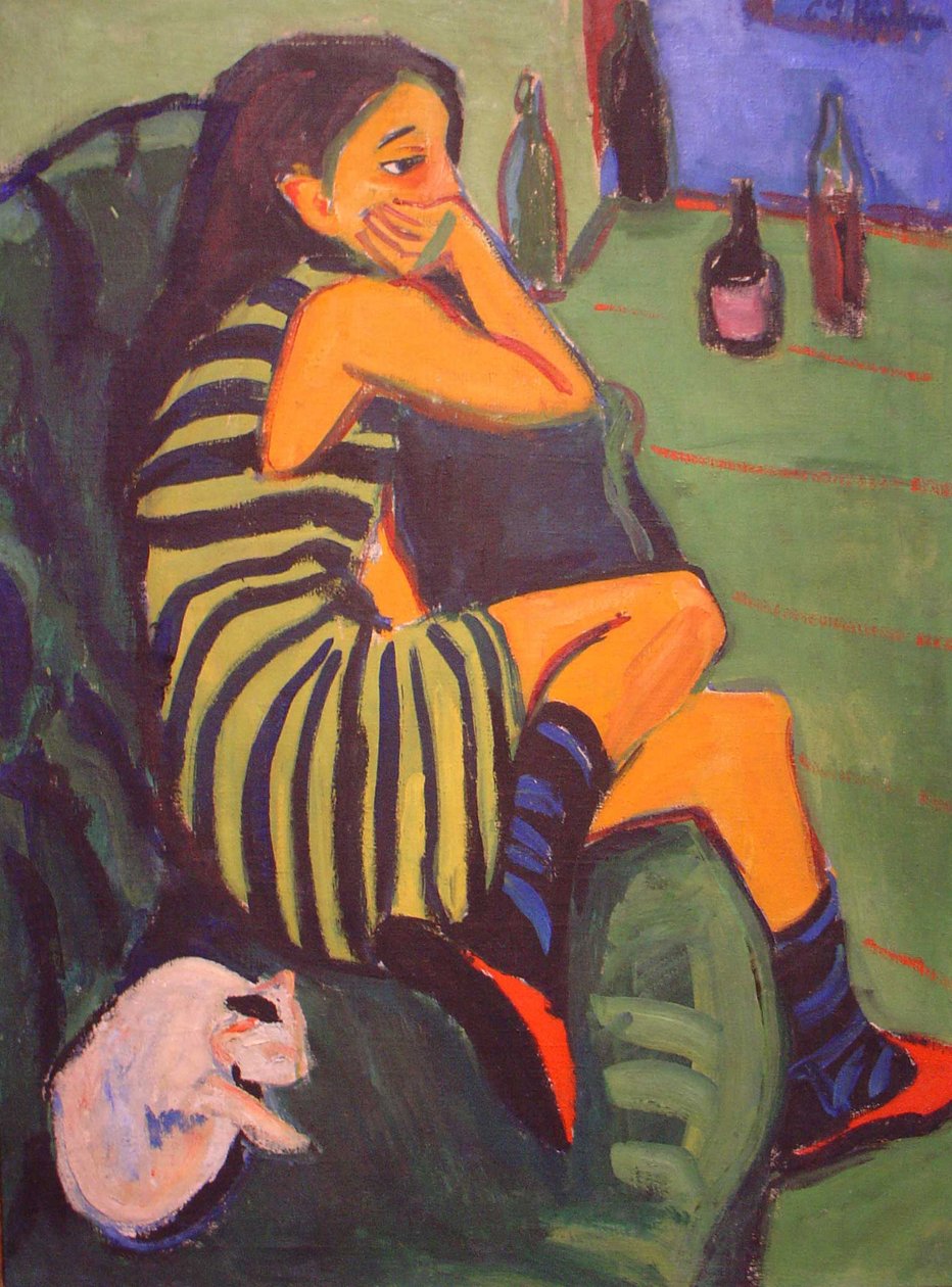 Marcella af Ernst Ludwig Kirchner