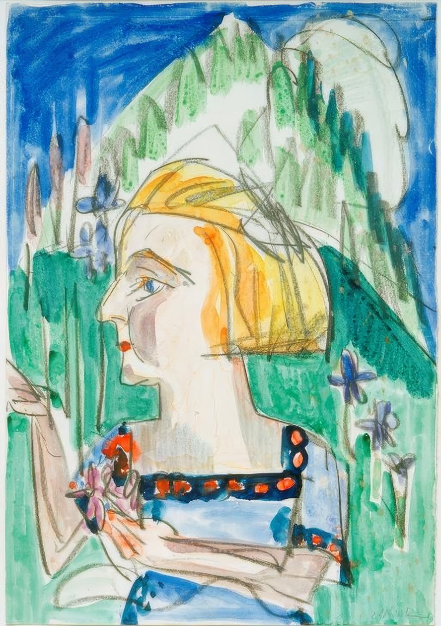 Mariele af Ernst Ludwig Kirchner