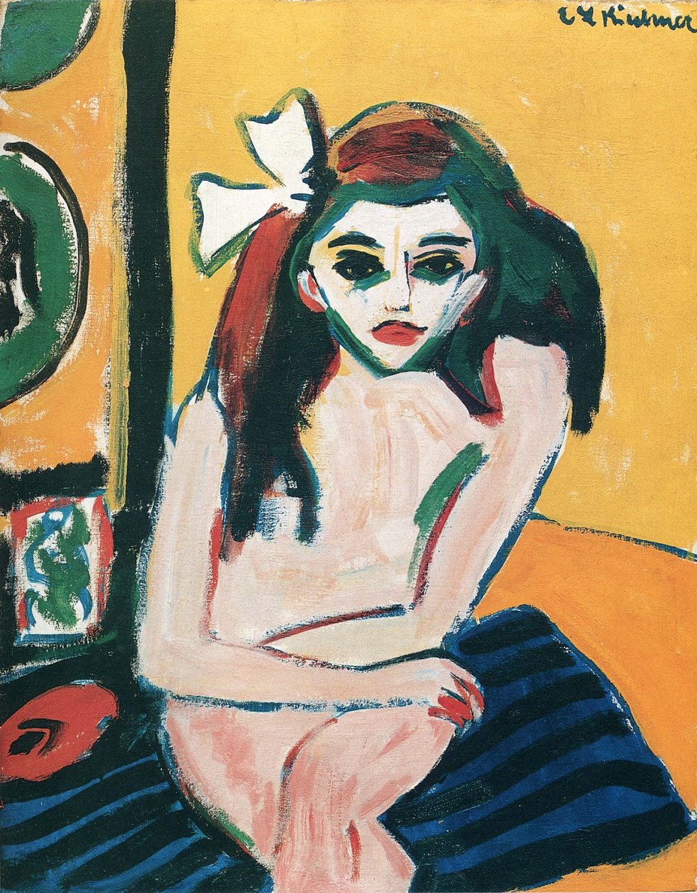 Marzella af Ernst Ludwig Kirchner