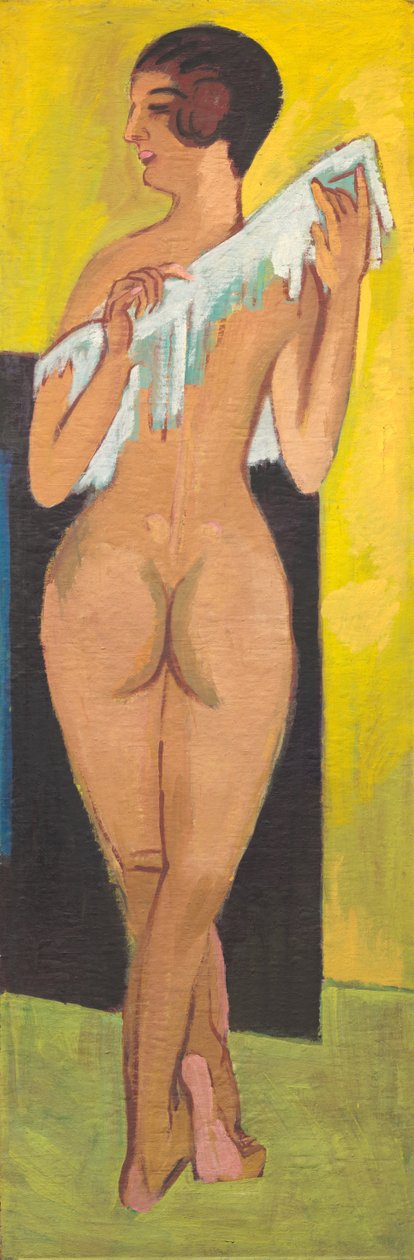 Nøgen figur af Ernst Ludwig Kirchner