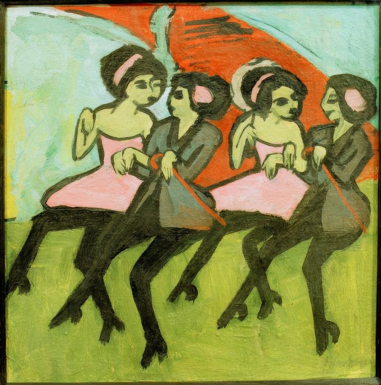 Panama City af Ernst Ludwig Kirchner