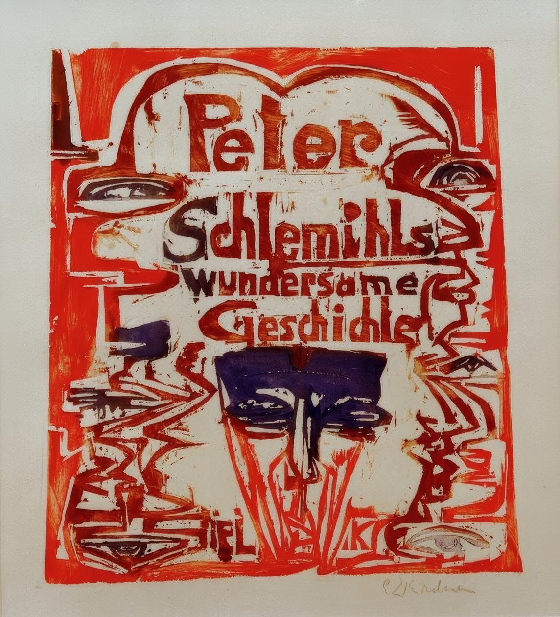 Peter Schlemihls vidunderlige historie af Ernst Ludwig Kirchner