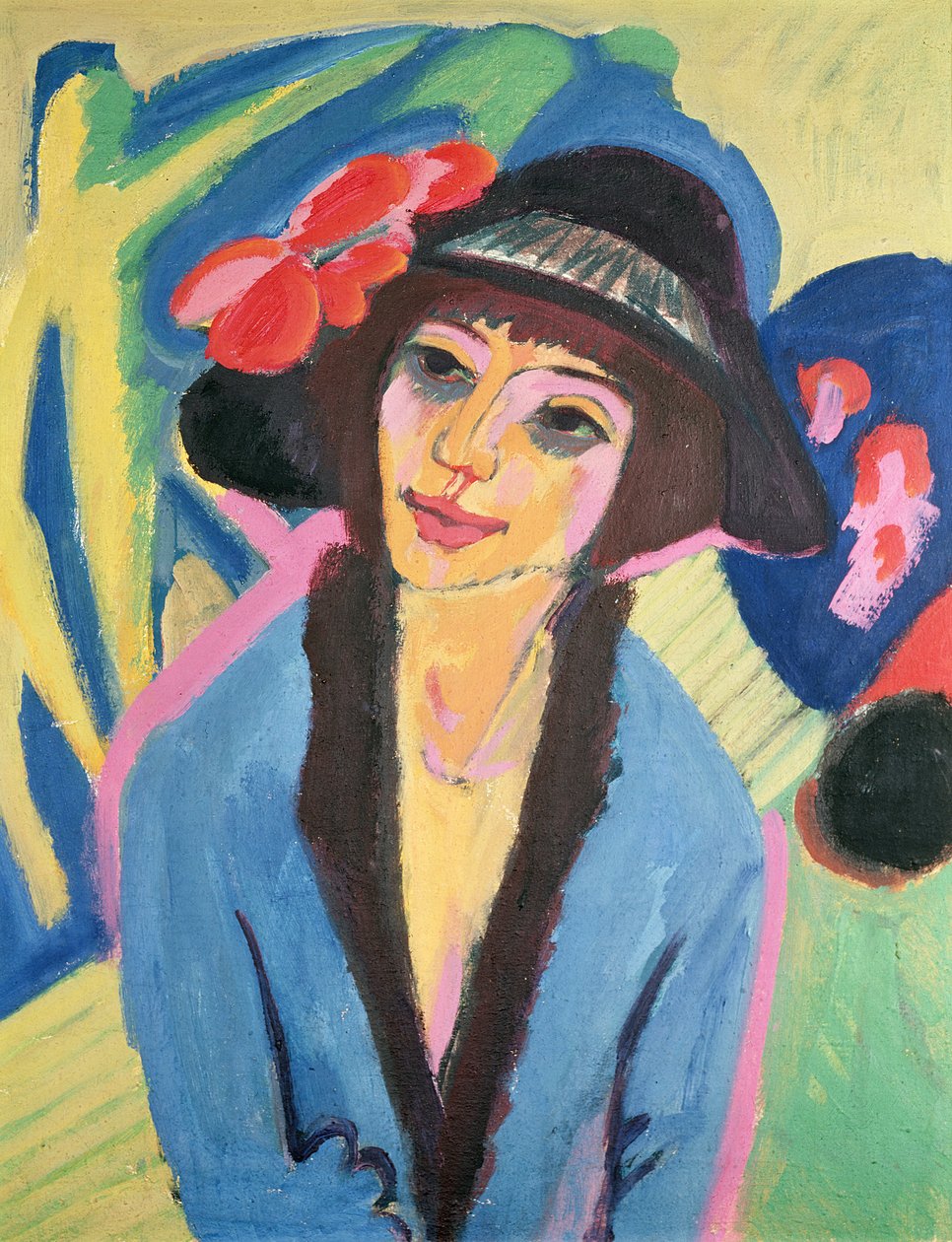 Portræt af Gerda af Ernst Ludwig Kirchner
