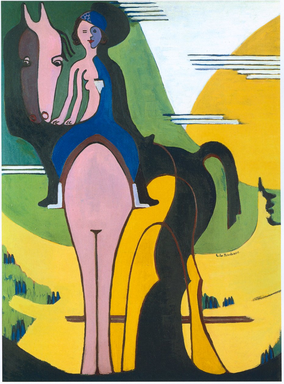 Rytter af Ernst Ludwig Kirchner