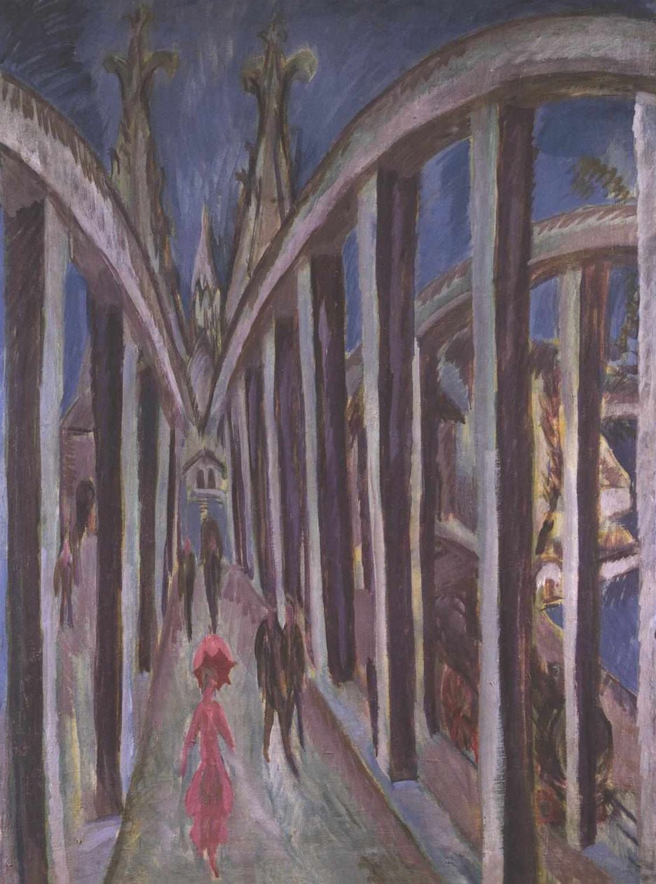 Rhinbroen af Ernst Ludwig Kirchner