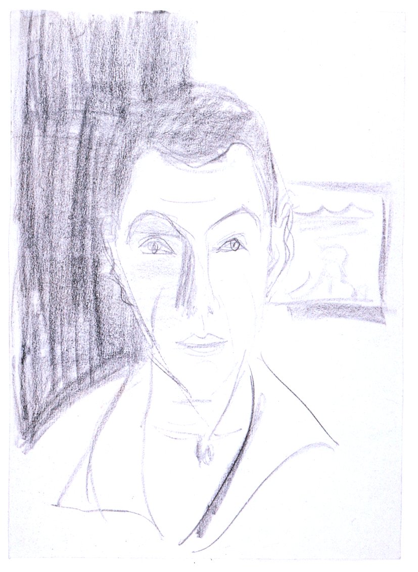 Selvportræt af Ernst Ludwig Kirchner