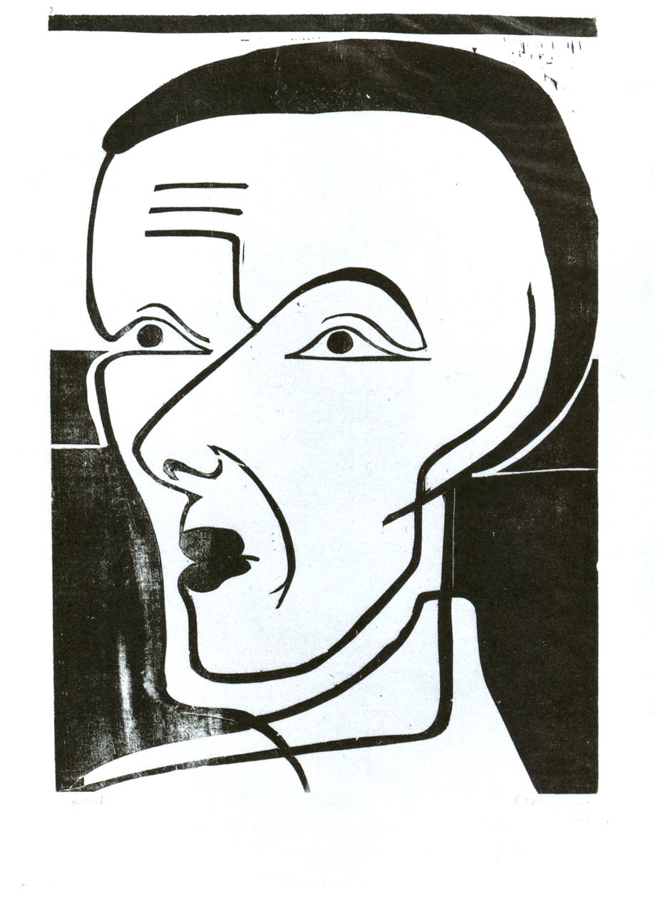Selvportræt af Ernst Ludwig Kirchner