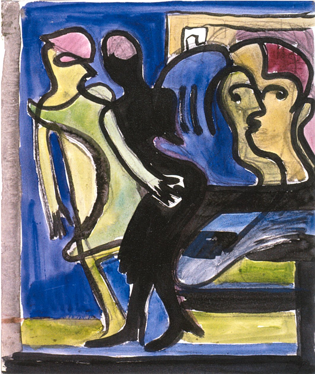 Gadebillede af Ernst Ludwig Kirchner