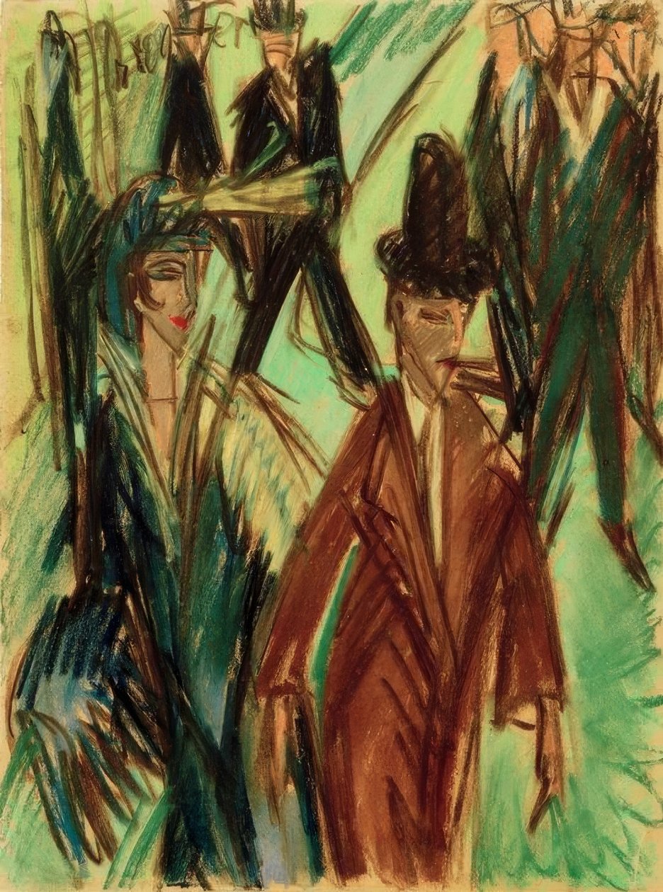 Gadebillede af Ernst Ludwig Kirchner