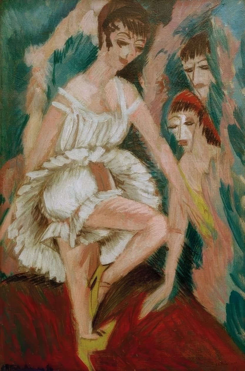 danser af Ernst Ludwig Kirchner