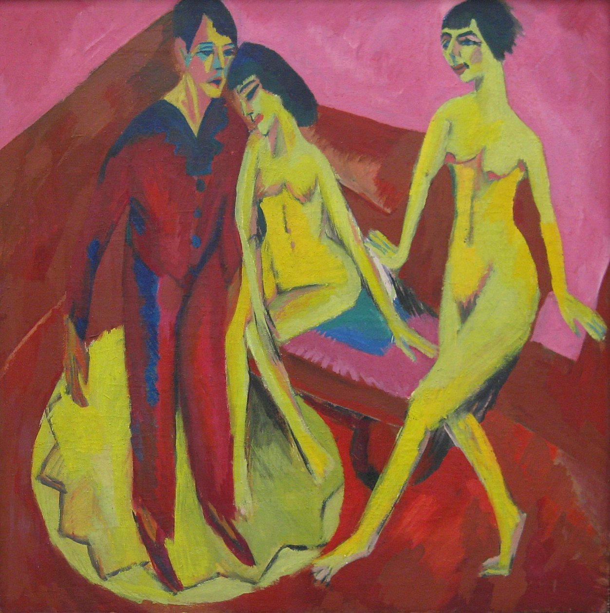 Danseskole af Ernst Ludwig Kirchner