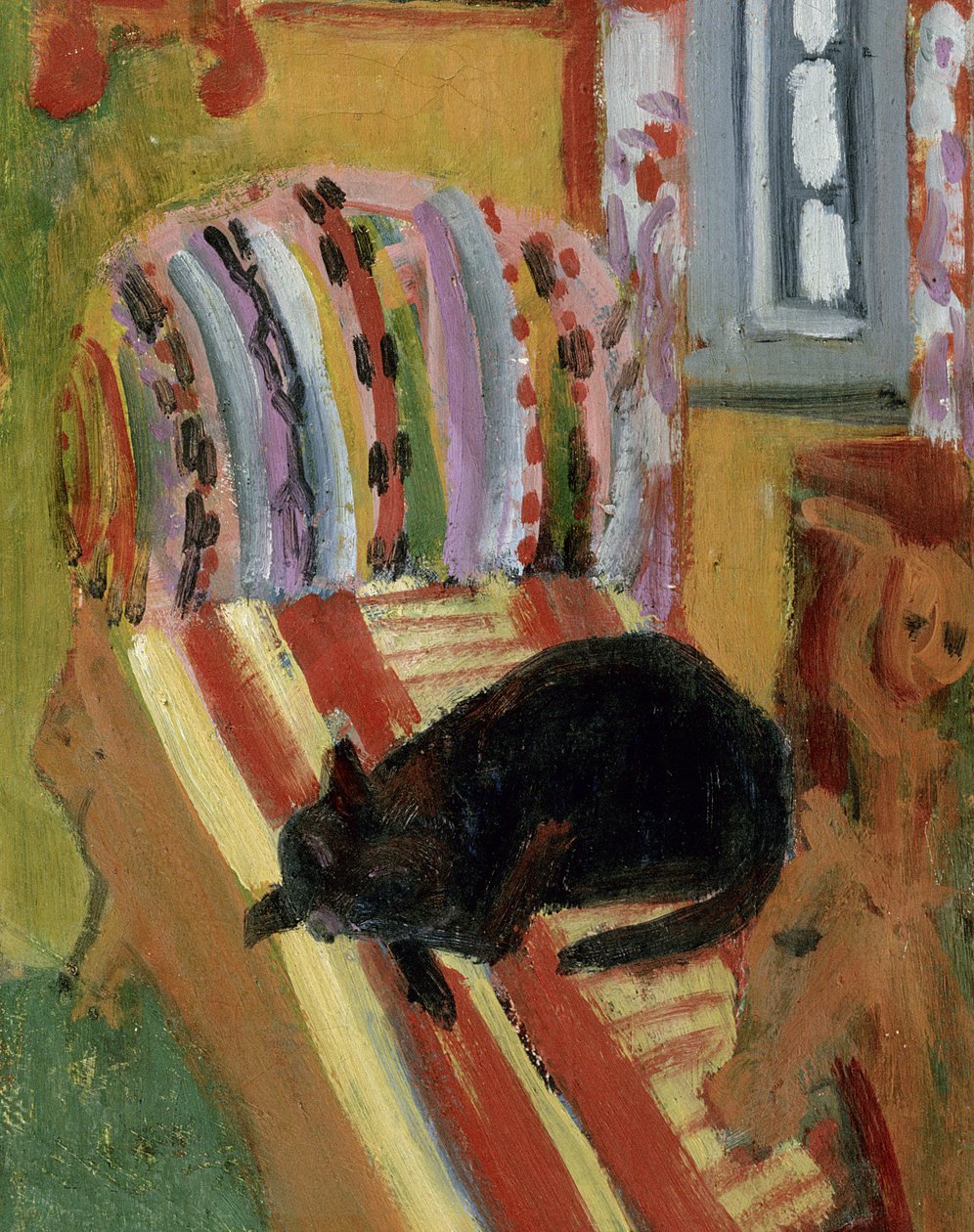 The Living Room, 1920 (detalje af 148757) af Ernst Ludwig Kirchner