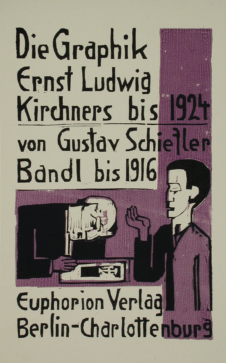 Titelblad, 1924 af Ernst Ludwig Kirchner