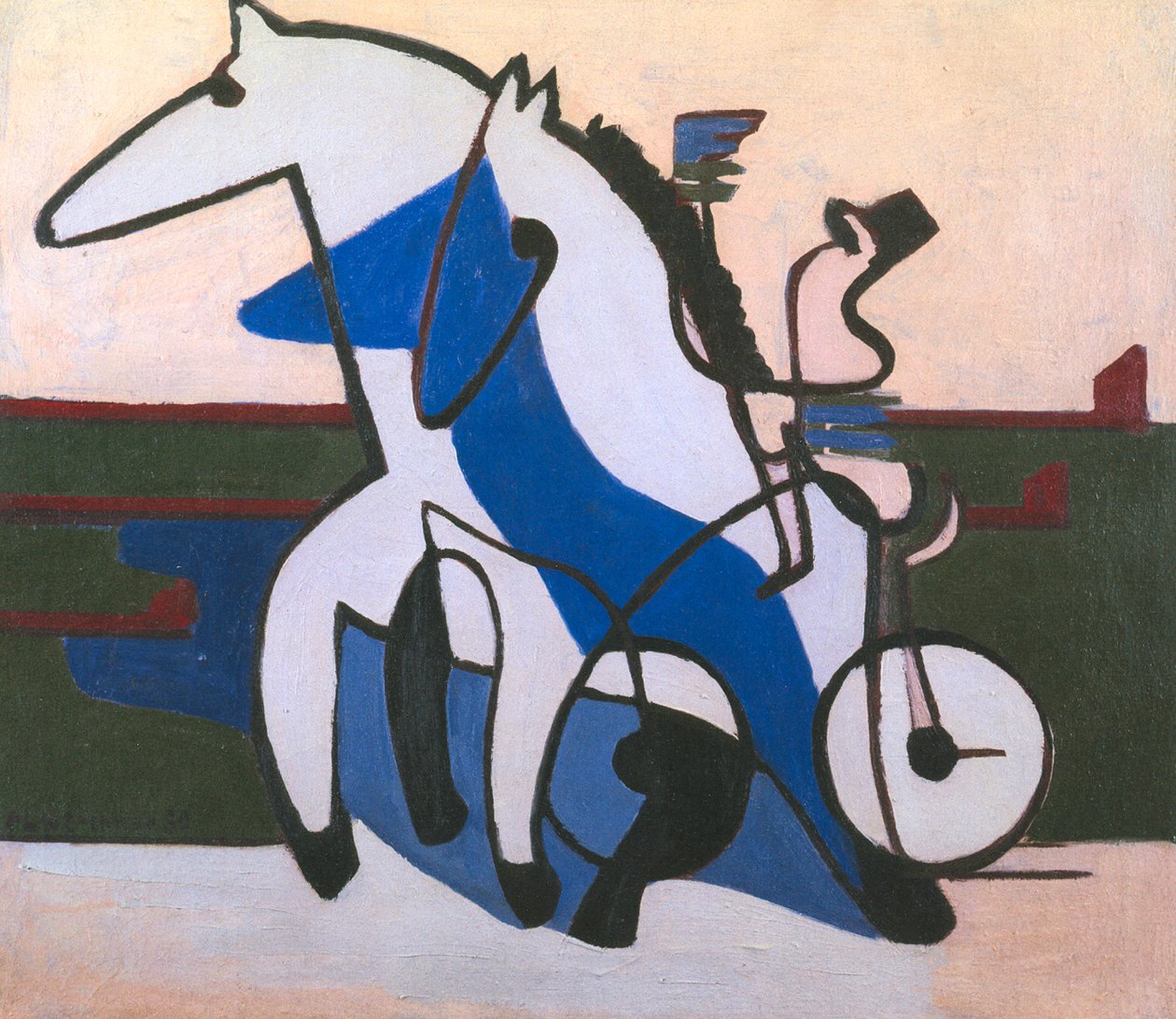 Team af travere af Ernst Ludwig Kirchner