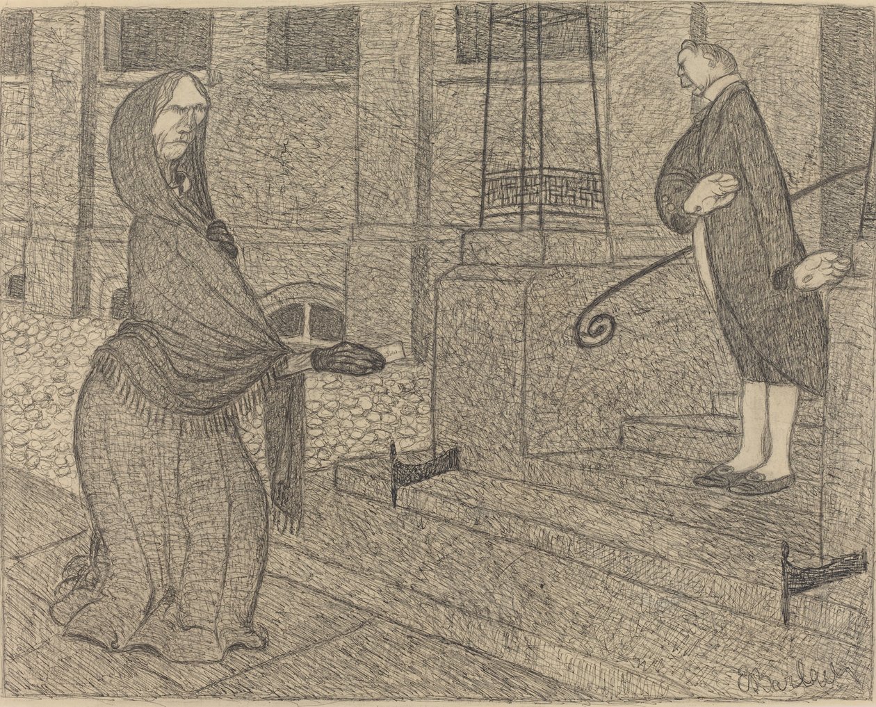 Høj klasse af Ernst Barlach