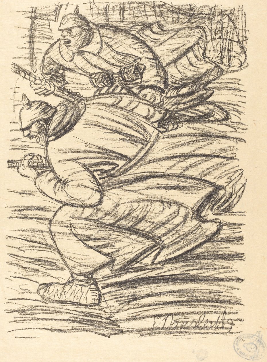 Overfaldet af Ernst Barlach